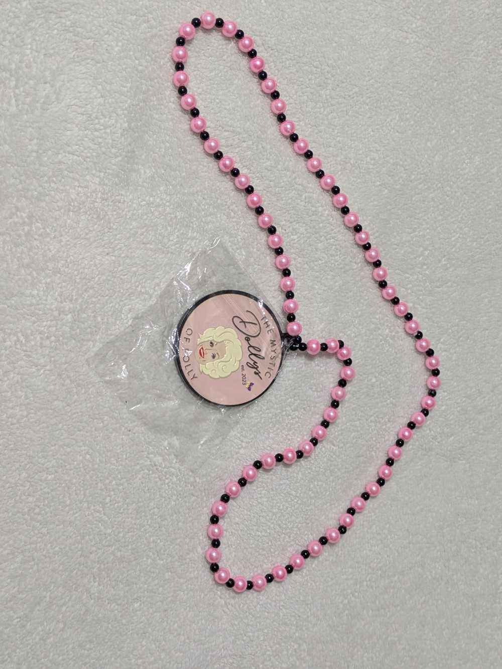 The Mystic Dollys of Folly Parade Medallion Bead Necklace